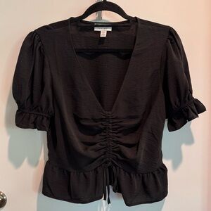 Black Topshop Blouse